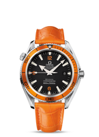 Omega Seamaster Planet Ocean 600M Co-Axial 42 Stainless Steel / Orange Numerals / Rubber (2909.50.38)