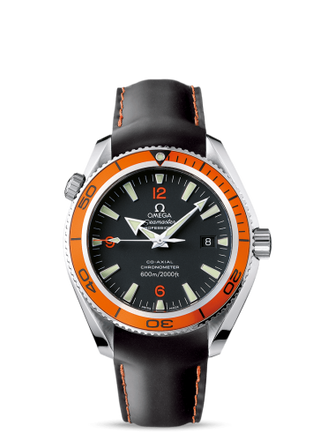 Omega - 2909.50.82  Seamaster Planet Ocean 600M Co-Axial 42 Stainless Steel / Orange / Rubber