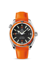 Omega Seamaster Planet Ocean 600M Co-Axial 42 Stainless Steel / Orange / Alligator (2909.50.83)