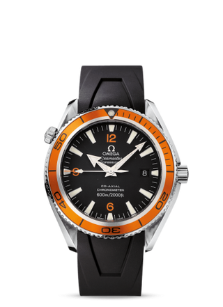 Omega - 2909.50.91  Seamaster Planet Ocean 600M Co-Axial 42 Stainless Steel / Orange / Rubber