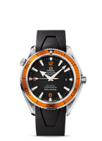 Omega Seamaster Planet Ocean 600M Co-Axial 45.5 Stainless Steel / Black / Alligator (2909.50.91)