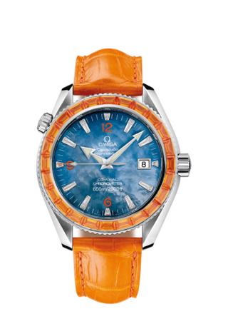 Omega - 2912.50.38  Seamaster Planet Ocean 600M Co-Axial 42 Mécanique 24 Sapphires