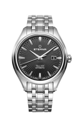 Eterna - 2945.41.40.1715  Avant-Garde Date Black / Bracelet