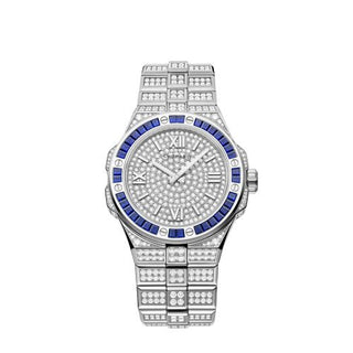 Chopard - 295363-1002  Alpine Eagle Frozen 41 White Gold - Sapphire