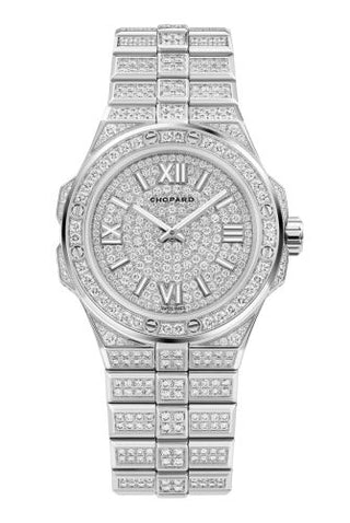 Chopard - 295370-1001  Alpine Eagle Frozen 36 White Gold