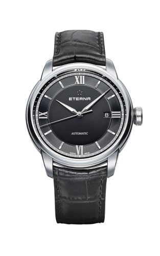 Eterna - 2970.41.42.1326  Adventic Date Black / Strap