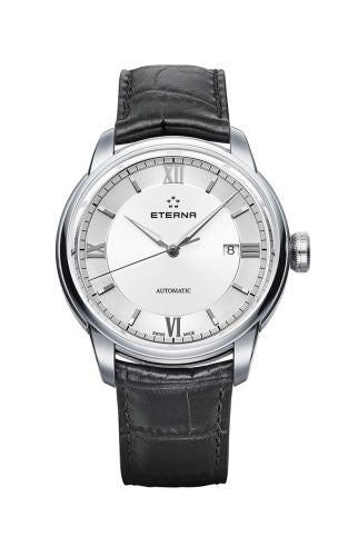 Eterna - 2970.41.62.1326  Adventic Date Silver / Strap