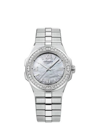 Chopard - 298601-3002  Alpine Eagle 36 Stainless Steel - Diamond / MOP