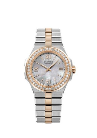 Chopard - 298601-6002  Alpine Eagle 36 Stainless Steel - Rose Gold  - Diamond / MOP