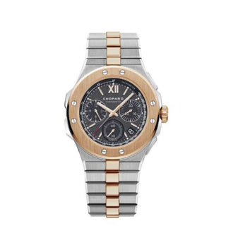 Chopard - 298609-6001  Alpine Eagle XL Chronograph Stainless Steel - Rose Gold / Black / Bracelet