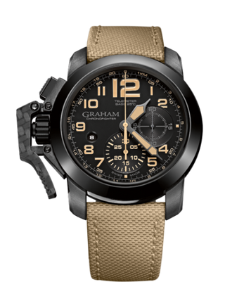 Graham - 2CCAU.B02A  Chronofighter Oversize Black Sahara