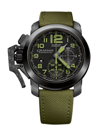 Graham - 2CCAU.G01A  Chronofighter Oversize Amazonia Green