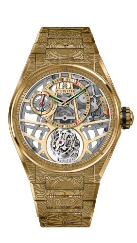 Zenith - 30.9002.8812/75.M9002  Defy Zero G Yellow Gold / Pirates Edition