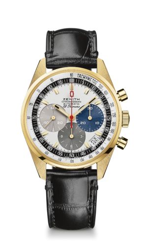 Zenith - 30.A386.400/69.C807  El Primero A386 Revival 50th Anniversary El Primero Yellow Gold