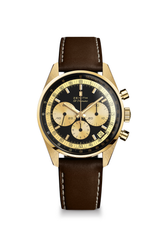 Zenith - 30.P386.400/27.C841  El Primero A386 Revival Yellow Gold / Black / Phillips