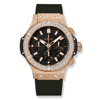 Hublot Big Bang 45 Stainless Steel / Diamond / Black (301.PX.1180.RX.1104)