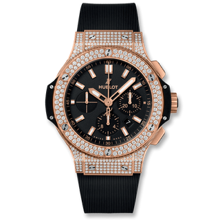 Hublot - 301.PX.1180.RX.1704  Big Bang 45 Red Gold / Pavé / Black