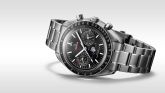 Omega - 304.30.44.52.01.001  Speedmaster Moonphase Chronograph Master Chronometer Stainless Steel / Black / Bracelet