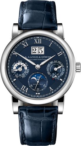 A. Lange & Söhne - 310.028  Langematik Perpetual White Gold / Blue / 20th Anniversary