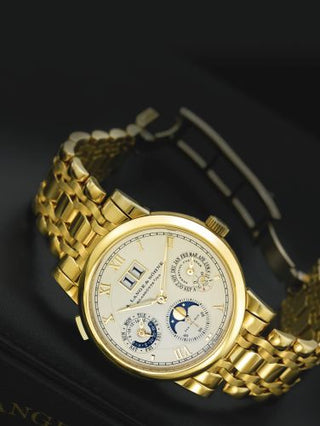 A. Lange & Söhne - 310.221  Langematik Perpetual Yellow Gold / Bracelet