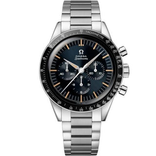 Omega - 310.30.40.50.06.001  Speedmaster First Omega in Space Master Chronometer Stainless Steel / Blue-Grey / Bracelet