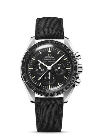 Omega - 310.32.42.50.01.001  Speedmaster Professional Moonwatch 3861 Stainless Steel / Black / Plexi / Fabric