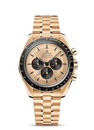 Omega - 310.60.42.50.99.002  Speedmaster Professional Moonwatch 3861 Moonshine Gold / Moonshine Gold / Bracelet