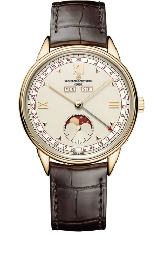 Vacheron Constantin - 3100V/000R-B359  Historiques Triple Calendrier 1948 Pink Gold / Silver / Red