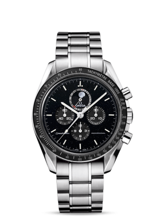 Omega - 311.30.44.32.01.001  Speedmaster Professional Moonphase Aventurine / Bracelet