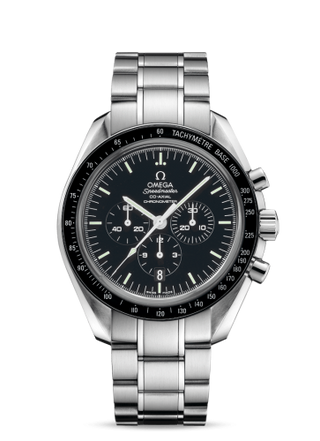 Omega - 311.30.44.50.01.002  Speedmaster Professional Moonwatch Co-Axial Stainless Steel / Black / Bracelet