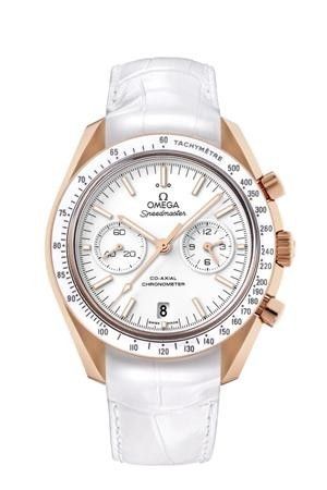 Omega - 311.63.44.51.04.001  Speedmaster Moonwatch Co-Axial Orange Gold / White