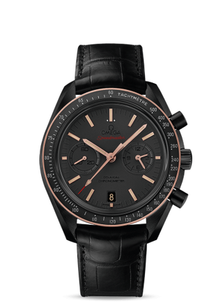 Omega - 311.63.44.51.06.001  Speedmaster Moonwatch Co-Axial Dark Side of the Moon Sedna Black