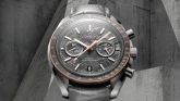 Omega - 311.63.44.51.99.001  Speedmaster Moonwatch Co-Axial Grey Side of the Moon Meteorite