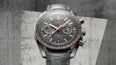 Omega - 311.63.44.51.99.001  Speedmaster Moonwatch Co-Axial Grey Side of the Moon Meteorite