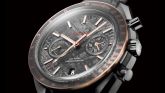 Omega - 311.63.44.51.99.001  Speedmaster Moonwatch Co-Axial Grey Side of the Moon Meteorite