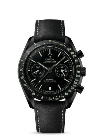 Omega - 311.92.44.51.01.004  Speedmaster Moonwatch Co-Axial Dark Side of the Moon Pitch Black