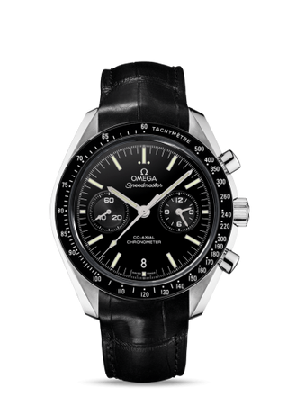 Omega - 311.93.44.51.01.002  Speedmaster Moonwatch Co-Axial Chronograph Platinum / Black