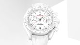 Omega - 311.93.44.51.04.002  Speedmaster Moonwatch Co-Axial White Side of the Moon