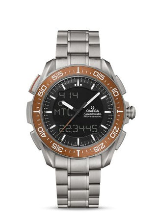 Omega - 318.90.45.79.01.003  Speedmaster X-33 Marstimer Titanium / Black / Bracelet