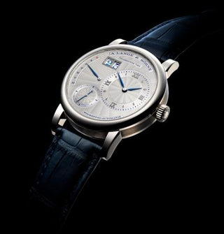 A. Lange & Söhne - 320.040  Lange 1 Daymatic White Gold / Silver Guilloche / Tokyo Boutique