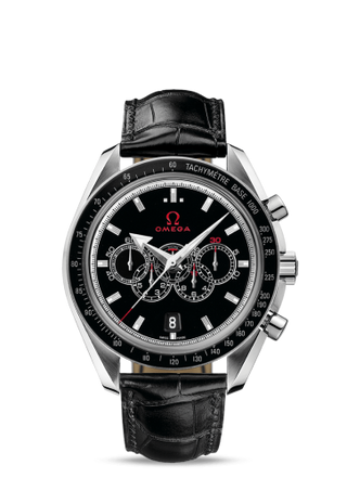 Omega - 321.33.44.52.01.001  Speedmaster Co-Axial Stainless Steel / Black / Olympic Collection