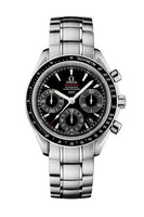 Omega Speedmaster Racing Master Co-Axial Stainless Steel / Black / Alligator (323.30.40.40.01.001)