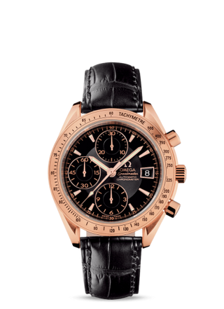 Omega - 323.53.40.40.01.001  Speedmaster Date 40 Red Gold / Black