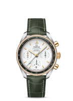 Omega Speedmaster Racing Master Co-Axial Stainless Steel / Sedna / Grey / Alligator (324.28.38.50.02.001)