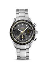 Omega Speedmaster Racing Co-Axial Chronograph Stainless Steel / Silver-Yellow / Bracelet (326.30.40.50.06.001)