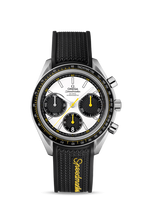 Omega Speedmaster Racing Co-Axial Chronograph Stainless Steel / Inverted Panda / Rubber (326.32.40.50.04.001)