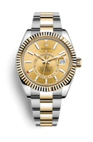 Rolex Sky-Dweller Everose / Sundust / Alligator (326933-0001)