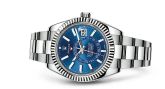 Rolex - 326934-0003  Sky-Dweller Stainless Steel / White Gold / Blue / Oyster