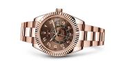 Rolex - 326935-0003  Sky-Dweller Everose / Chocolate - Arabic