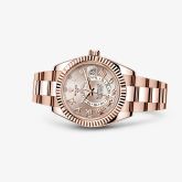 Rolex - 326935-0004  Sky-Dweller Everose / Sundust